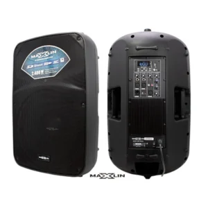 MX15K Cabina Activa 15" USB - SD - Bluetooth - FM - (300W RMS - 2400W PMPO) - SPL 129dB - Maxlin.