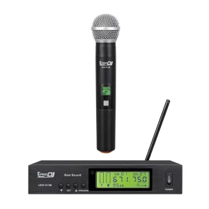 UHV-411M Micrófono UHF Inalámbrico de Mano Frecuencia Variable - Con Maleta - ProDj.
