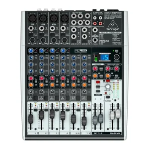 X1204USB Mixer Análogo 4 Mic + 2st + USB + FX - Behringer.